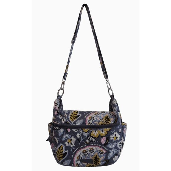 Vera Bradley Charmont Meadows Blue Floral Bag Wallet Sunglass Sleeve Set 3 piece - Picture 1 of 14